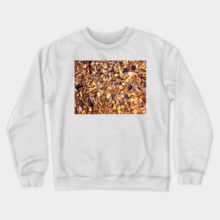 Sticks and stones river bed Crewneck Sweatshirt